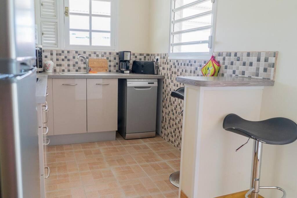 Location Saisonniere Bel Appartement Les Trois-Ilets Luaran gambar